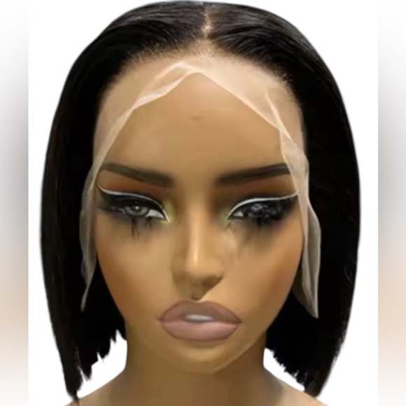 Double drawn 8 “ bob straight Vietnamese Human hair New - Picture 10 of 13